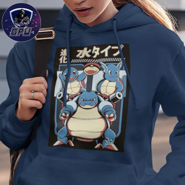 Hoodie Squirtle Wartortle Blastoise