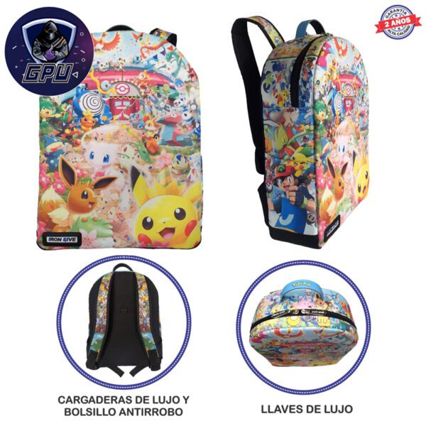 Bolso Pokemones