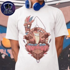 Camiseta Crash Aku Aku