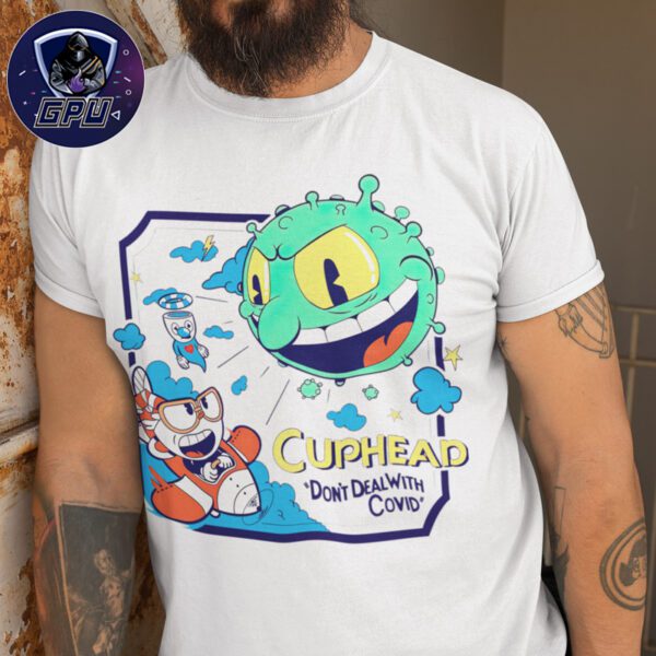 Camiseta Cuphead Covid