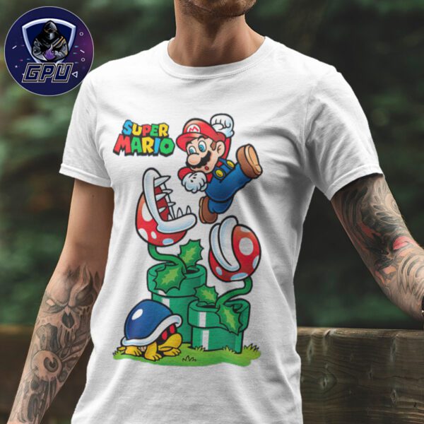 Camiseta Mario Planta Piraña