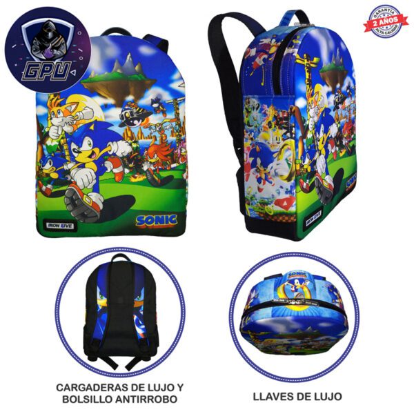 Bolso Amigos Sonic